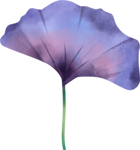 Watercolor Flower Object 